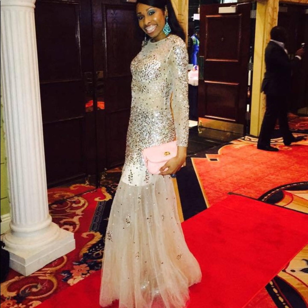 Jovani Couture Golden Trophy Gown - Picture 5 of 5